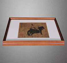 龙亭书画装裱配框服务案例